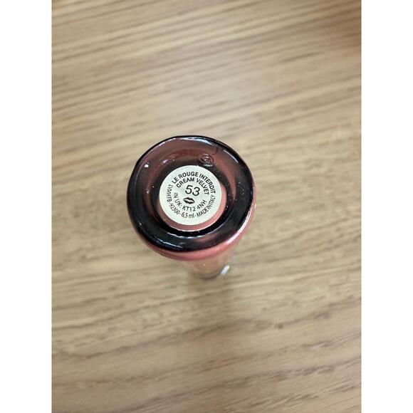 NWOB Givenchy Le Rouge Interdit Cream Velvet Lipstick - 53 BRUN DÉLICAT - Picture 4 of 5